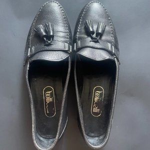 Vintage Leather Botticelli Tassled Loafers
